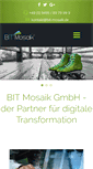 Mobile Screenshot of bit-mosaik.de